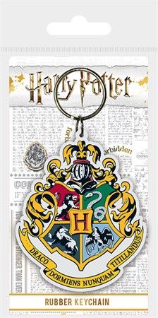 Harry Potter Hogwarts Rubber Keychain Harry Potter Butiken