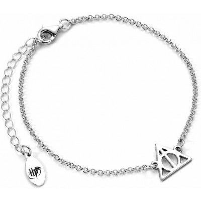 Harry Potter Armband - Deathly Hallows - för Dam - silverfärgad