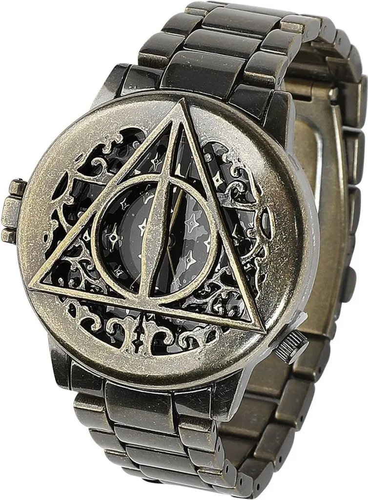 Harry Potter Armbandsur - Deathly Hallows - för Dam - guldfärgad ...