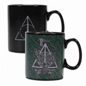 Harry Potter - Deathly Hallows Symbol Heat Change Mug