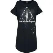Harry Potter Kort klänning - Deathly Hallows - S L - för Dam - svart