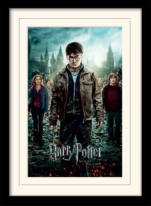 Harry Potter - Mounted & Framed 30X40 Print - Deathly Hallows Part 2 ...