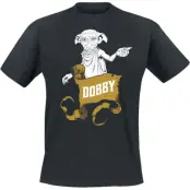 Harry Potter T-shirt - Dobby - S XXL - för Herr - svart