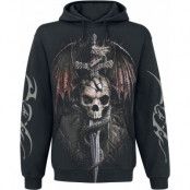 Spiral - Gothic Luvtröja - Draco Skull - M XXL - för Herr - svart