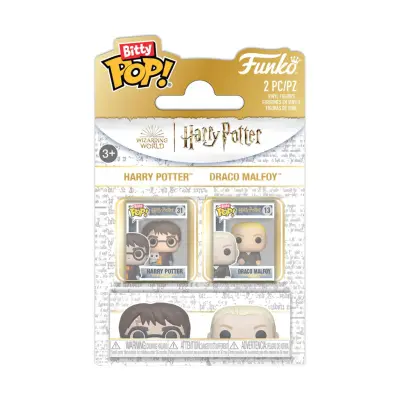 Bitty Pop! 2-pack: Harry Potter - Harry Potter & Draco Vinyl Figures