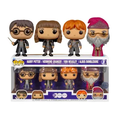 Harry Potter POP! Movies Vinyl Figure 4-Pack W1 9 cm