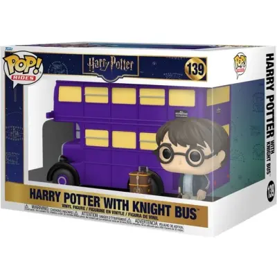 Harry Potter With Knight Bus (Pop! Ride Super Deluxe) Vinyl Figur 139 - Funko Pop! - Funko Shop Europe