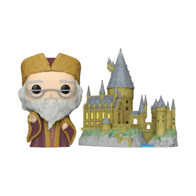 POP Harry Potter Anniversary Town #27 Dumbledore W/ Hogwarts
