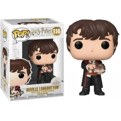 POP Harry Potter - Neville with monster book #116