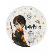 8 st Harry Potter I Love Magic Papptallrikar  23 cm