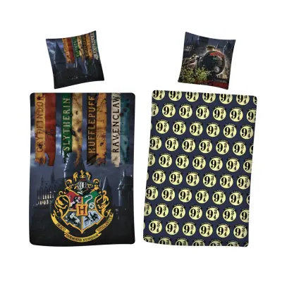 Bed Linen Adult Size 140 x 200 cm Harry Potter 1000561