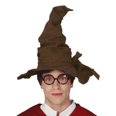 Brun Trollkarlshatt - One size