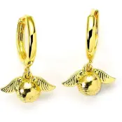Harry Potter Örhänge - Golden Snitch - för  guldfärgad