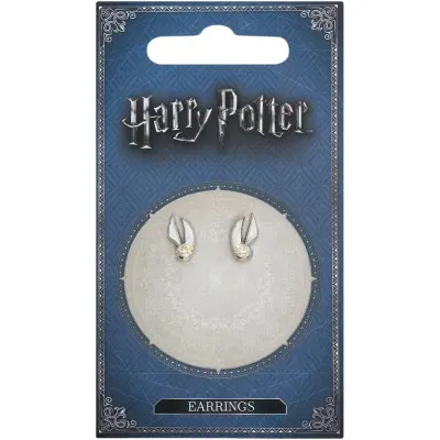 Harry Potter Örhängesset - Golden Snitch - för  silverfärgad