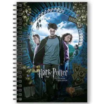 Harry Potter and the Prisioner of Azkaban A5 3D notebook