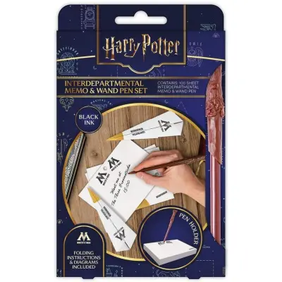 Harry Potter Anteckningsblock - Magical Locations - Notizblock & Zauberstabstift - för None - flerfärgad