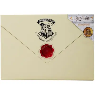 Harry Potter Anteckningsbok - Notizbuch im Design eines Briefumschlages - för None - flerfärgad