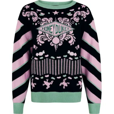 Harry Potter Christmas jumper - Honeydukes - S XXL - för Dam - flerfärgad
