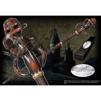 Harry Potter Death Eater Swirl wand