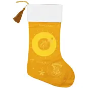 Harry Potter Dekorationsprodukter - Huffelpuff Weihnachtsstrumpf - för flerfärgad