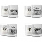 Harry Potter Dricksglas - Set med glass med trollformler - för  transparent