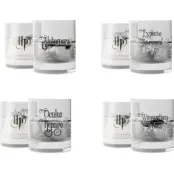 Harry Potter Dricksglas - Set med glass med trollformler - för  transparent