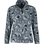 Harry Potter Fleecejacka - Häuser & Symbole - S M - för Dam - grå