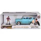 Harry Potter Ford Anglia car + Harry Potter figure set