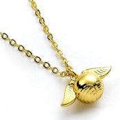 Harry Potter Halsband - Golden Snitch - för Dam - guldfärgad