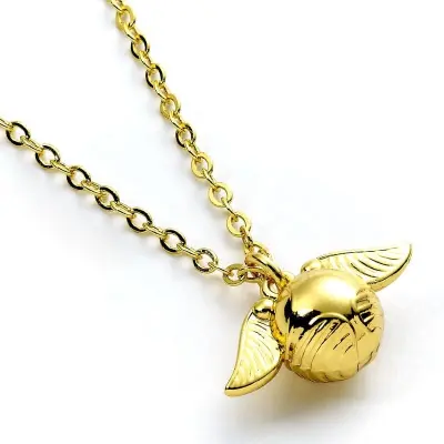 Harry Potter Halsband - Golden Snitch - för  guldfärgad