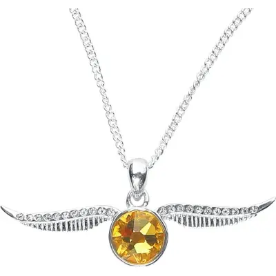 Harry Potter Halsband - Golden Snitch - för  silverfärgad