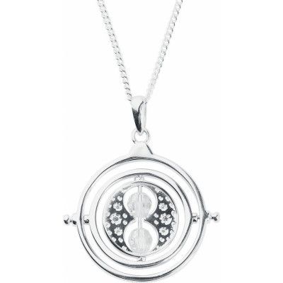 Harry Potter Halsband - Zeitumkehrer (Time Turner) - för Dam - silverfärgad