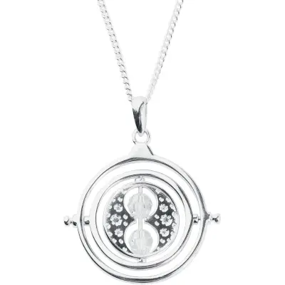 Harry Potter Halsband - Zeitumkehrer (Time Turner) - för  silverfärgad