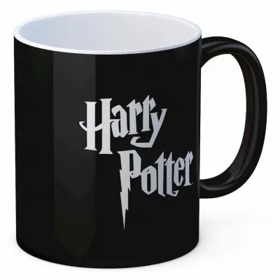 Harry Potter Harry Potter Logo Black & White Mug