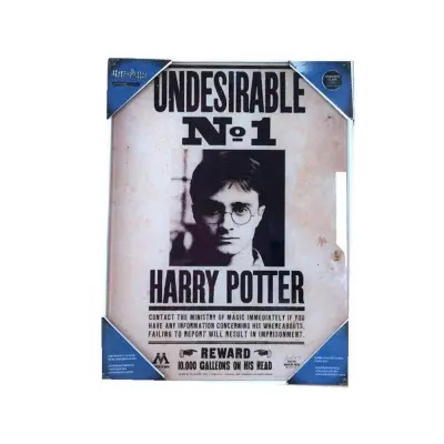 Harry Potter - Impression En Verre - Undesirable Nr1 - 30X40 Cm