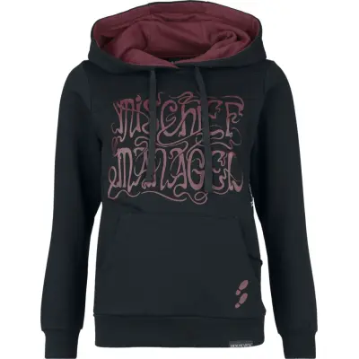 Harry Potter Luvtröja - Mischief Managed - L XXL - för Dam - svart