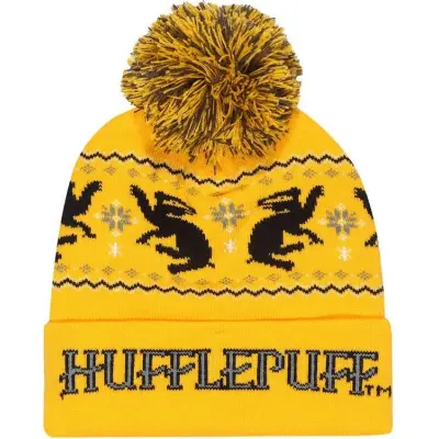 Harry Potter Mössa - Huffelpuff - för  gul/svart