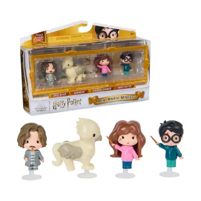 Harry Potter: Micro Magical Moments - Sirius Black/Buckbeak/Hermine Granger/Harry Potter Figure Set