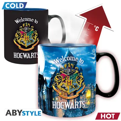 Harry Potter Mug Heat Change 460 ml Letter cardboard