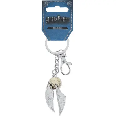 Harry Potter Nyckelring - Golden Snitch - för  silverfärgad