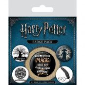Harry Potter - Pack 5 Badges - Symbols