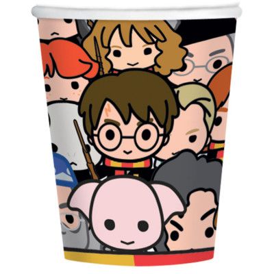 Harry Potter Pappersmugg 8-pack