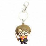 Harry Potter rubber keychain