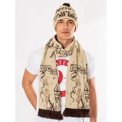 Harry Potter Scarf Marauders Map Long Length