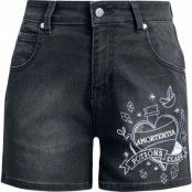 Harry Potter Shorts - Harry Potter - Potions - 27 29 - för Dam - grå denim