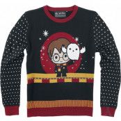 Harry Potter Sweatshirt - Barn - Chibi Harry - 140 164 - för barn - flerfärgad