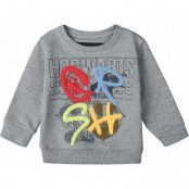 Harry Potter Sweatshirt - Houses - 110/116 158/164 - för barn - ljusgrå