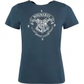 Harry Potter T-shirt - British Fabric Criss-Cross - S XXL - för Dam - blå
