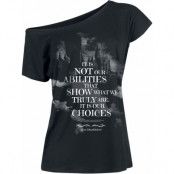 Harry Potter T-shirt - Choices - S 5XL - för Dam - svart