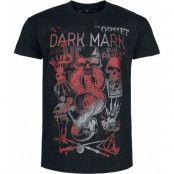 Harry Potter T-shirt - Dark Mark - S XXL - för Herr - svart